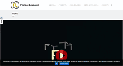 Desktop Screenshot of fratellilombardo.it